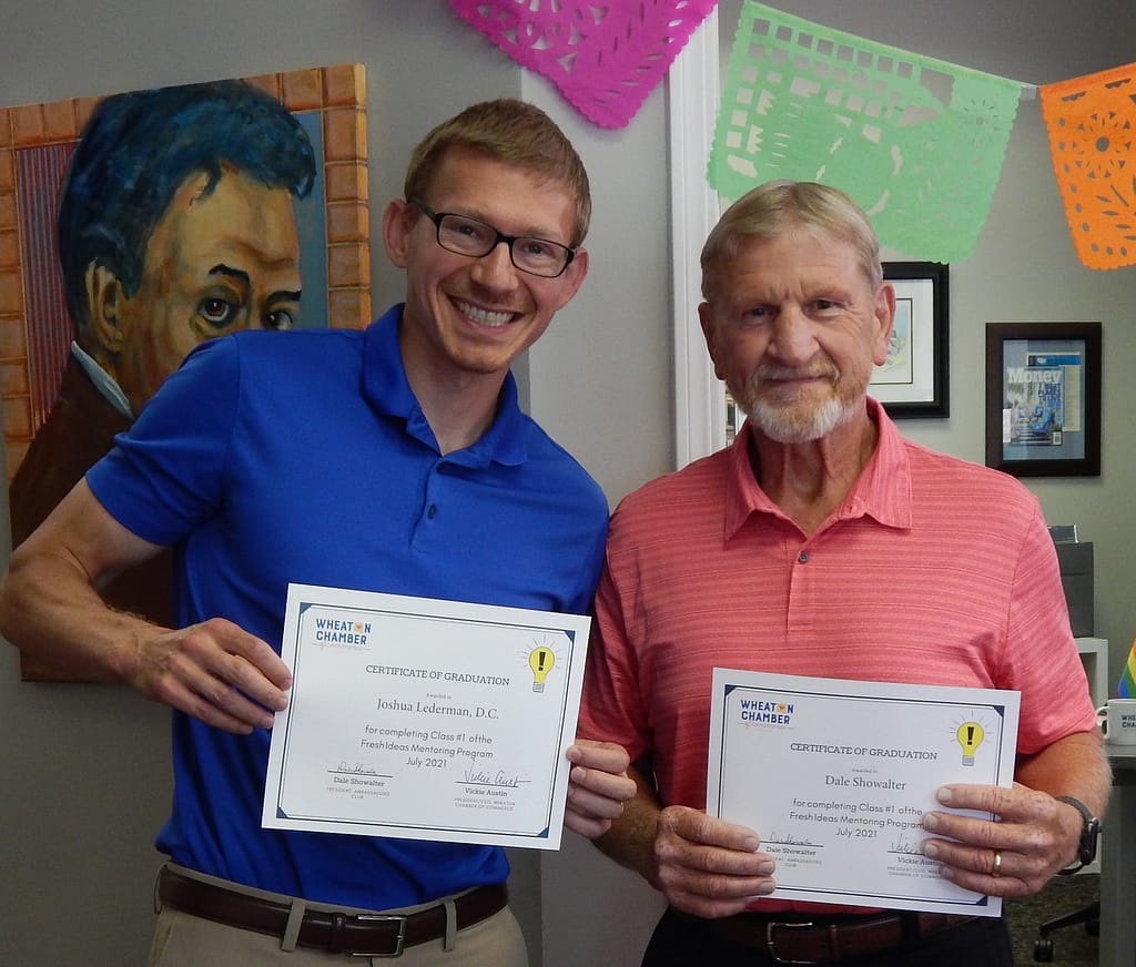 Image of Wheaton Chamber Mentorship program graduation