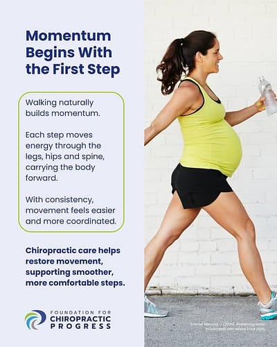 walking gets your body moving